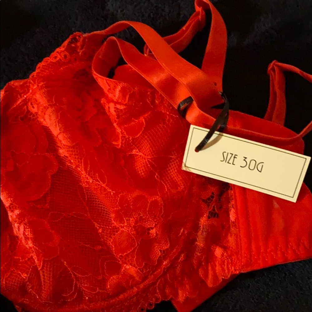 Red Bralette